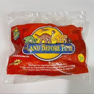 Vintage The Land Before Time / Wendys Kids Meal Toy Cera Triceratops 2003